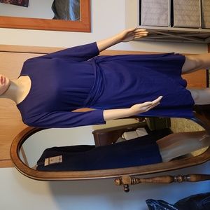 Charmyi dress MEDIUM Dark blue  Brand New 3/4 sleeve  Casual ☆ Work